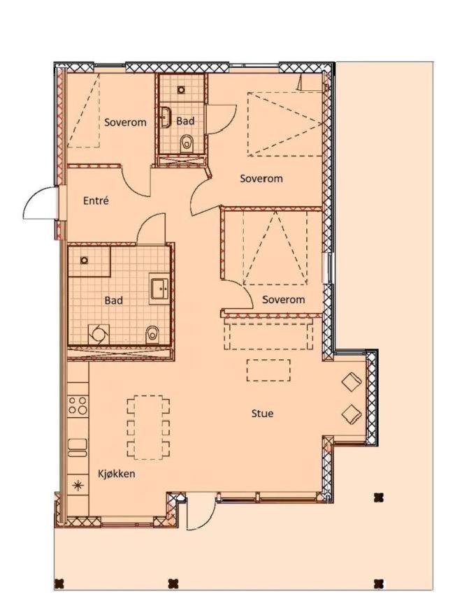 Riddertunet Apartment 101 Beitostolen Exterior foto